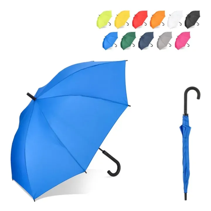 Verdure 190T Pongee 23" Windproof hook umbrella Auto open - LT97119 (gadzety reklamowe)